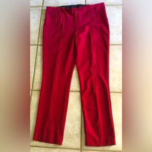 Nine West red Stretchy Slacks XL